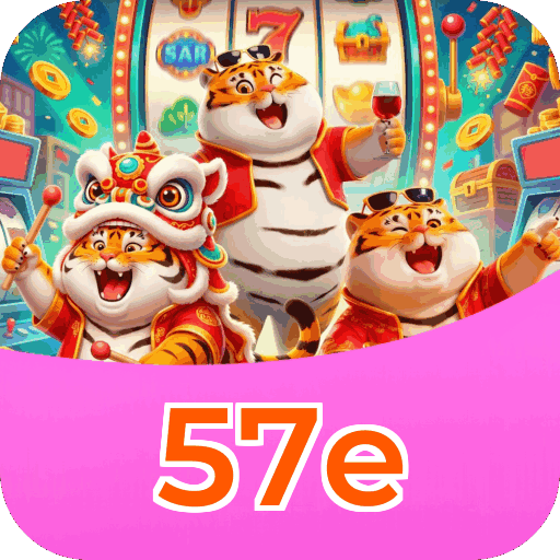 Catálogo slots 57e mostrando top jogos Gates Olympus Sweet Bonanza Fortune Tiger Big Bass volatilidade RTP